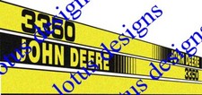 John Deere 50 series stickers