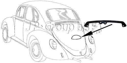 Beetle number plate - beetle,