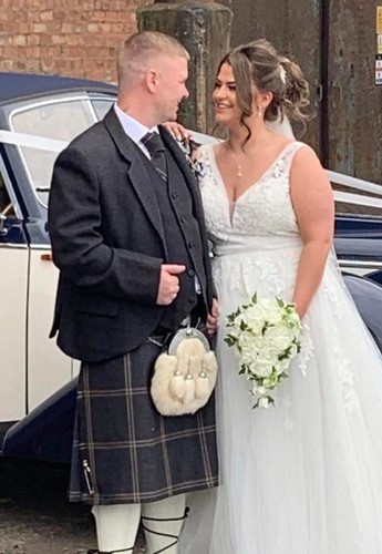 Wedding dress size used - dress,