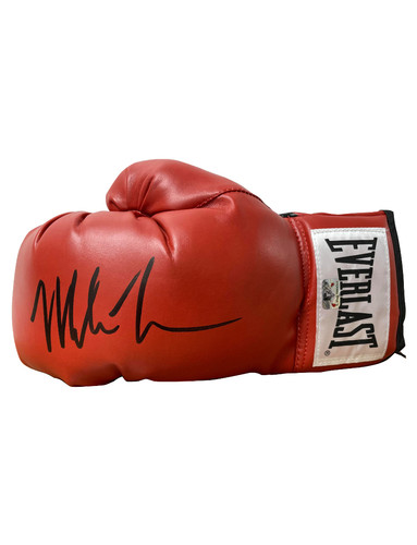 Boxing glove signed mike - boxing,