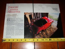 1958 PORSCHE CARRERA SPEEDSTER