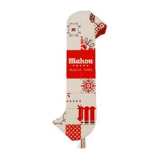 Mahou Beer Tap Pump Handle Tile Effect Home Bar Man cave