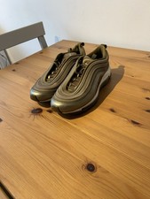 Air Max 97s Gold And White