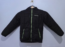 Regatta Black/Green Reversible Boys Jacket For 7-8(127cm)