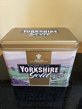 Yorkshire gold Tea Tin Caddy