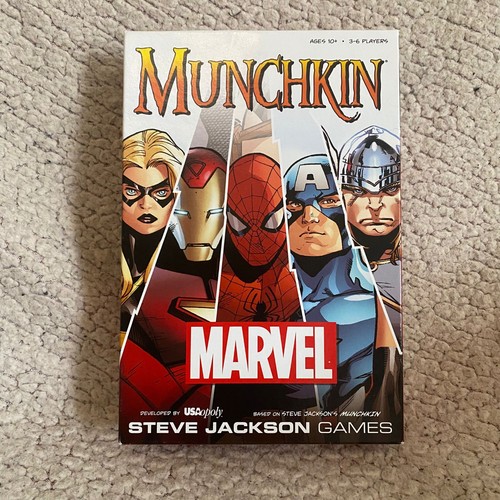 Marvel munchkin complete - marvel, board