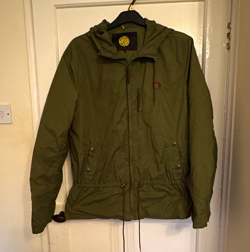 Pretty green men - green, hooded
