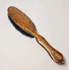 Vintage Mason London Brown Wooden Clothes Brush  ~ 12.4"  - Made In England