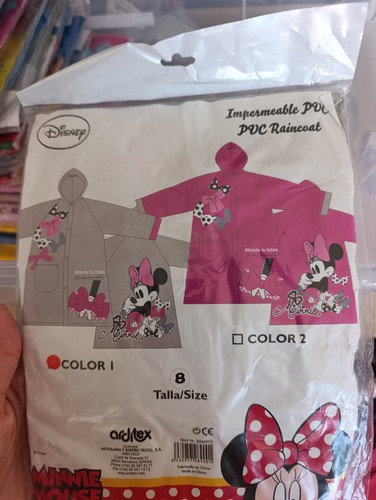 Disney minnie raincoat girls - minnie,