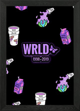 Juice Wrld 999 Framed Wall Art