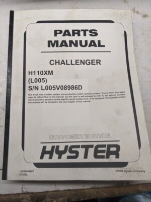 Hyster fork lift truck service - hyster,