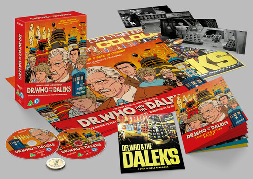 Who and the - daleks, blu-ray