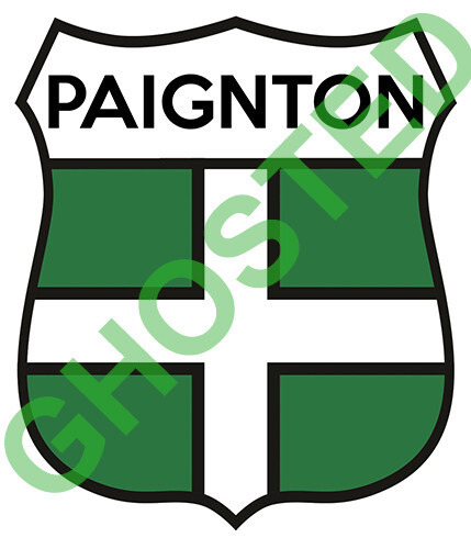 Paignton devon car sticker - paignton,