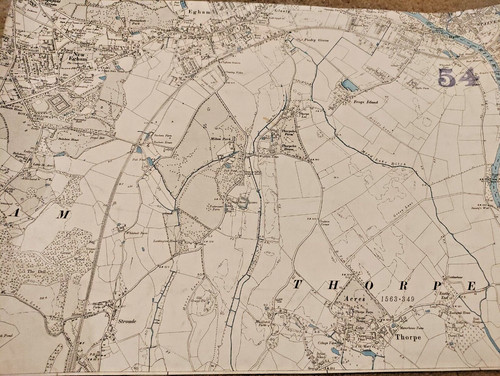 Original 1899 map sheet - original,