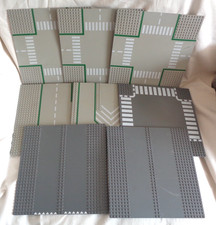8 x Vintage LEGO Road Base