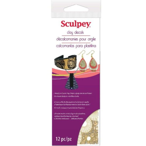Sculpey clay decals - sculpey,