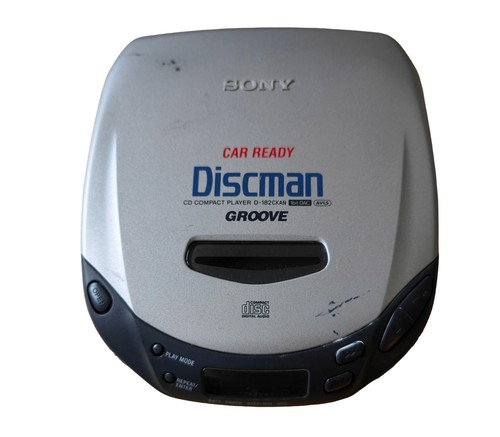 Vintage sony discman - a,