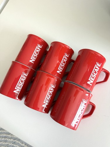 Nescafe red coffee mugs - nescafe,