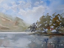 Scotland Landscape Watercolour