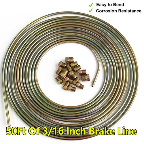 Zinc steel brake line - zinc, 50
