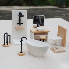 Scale dollhouse bathroom - 1:12,