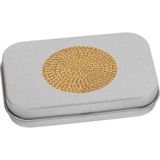 'Woven Straw Placemat' Metal