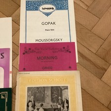 Joblot of Sheet Music/ Books Mainly Classical    15  Of In Total