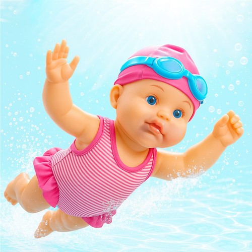 Swimming doll lifelike - swimming,