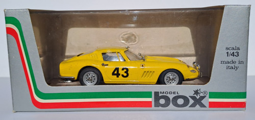 Model box diecast ferrari - box,