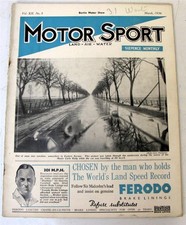 MOTOR SPORT Car Magazine Mar