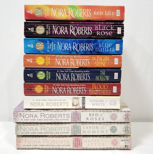 Nora roberts lot books 3 - roberts,