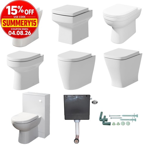 Back wall toilet btw pan - btw, wc