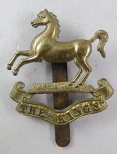 Military Brass Cap Badge The