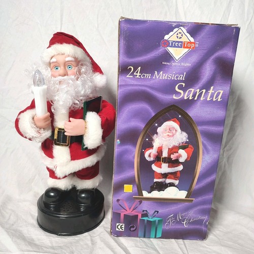 Tree top santa musical - top,