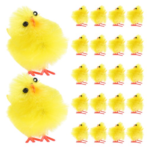 36pcs reusable plush yellow - 36pcs,
