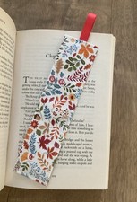 Handmade Fabric Bookmark