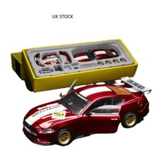 DIY 1:43 Scale Ford Mustang Alloy Car Model Kit -Customizable Racing Collectible
