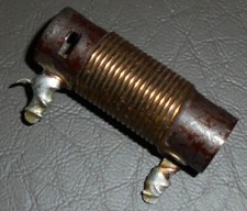 SMALL SHORTWAVE  COIL ON PLASTIC FORMER - 17 TURNS.