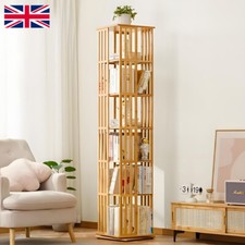 178cm Rotating Bookshelf 6