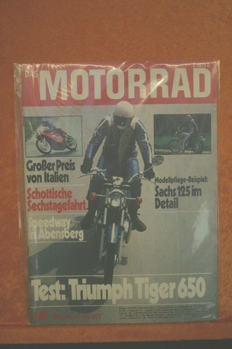 The motorcycle triumph - the, 12/72