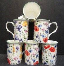 Set Of 8/6/4/2/1 Mugs Meadow