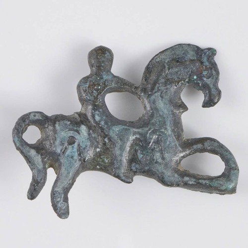 Roman brooch horse and - brooch,