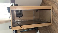 3x3 Ft Vivarium With Habistat, Bulb And Light Included