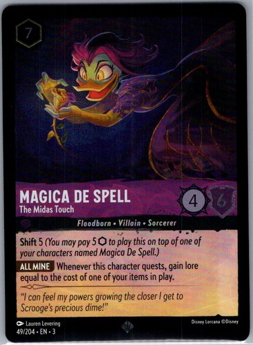 Magica spell the midas - spell,