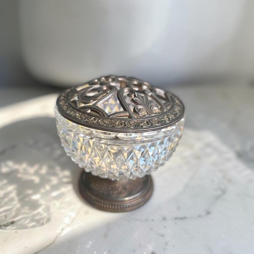 Vintage diamond cut - vintage, glass