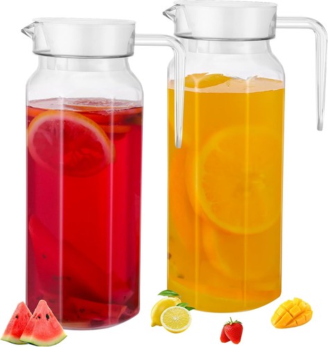 Pack acrylic pitcher with - 2,