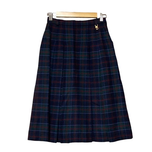 Daks check wool long - check,