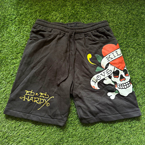 Hardy black skull graphic - hardy,