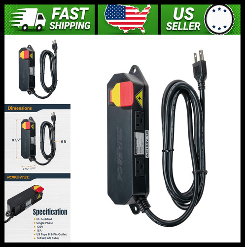 Powertec dual outlet - powertec,