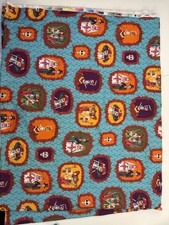 Mexican Fabric with Various Scenes of Celebrations (Skeletons)
